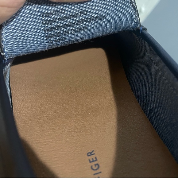 Tommy Hilfiger Driving Loafers Shoe Blue Sz 10 - Picture 8 of 10